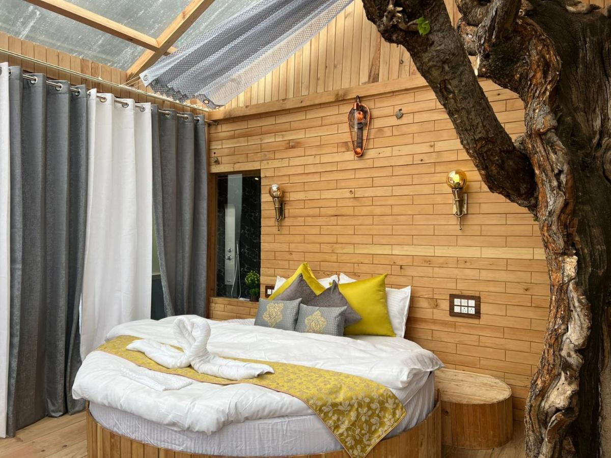 Cloudwalk Treehouse Villa Jibhi Ngoại thất bức ảnh