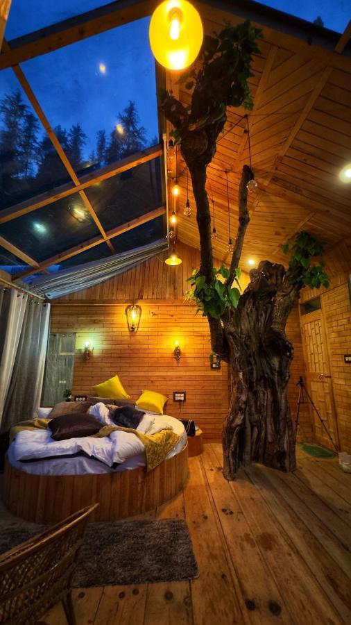 Cloudwalk Treehouse Villa Jibhi Ngoại thất bức ảnh